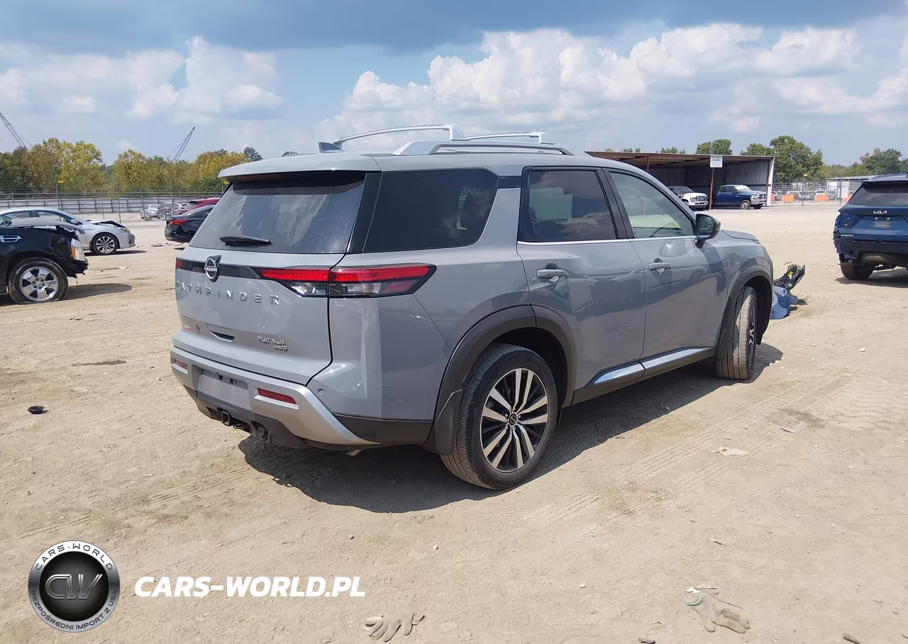 2025 Nissan Pathfinder Platinum 4Wd VIN:5N1DR3DJ1SC310070 - 4