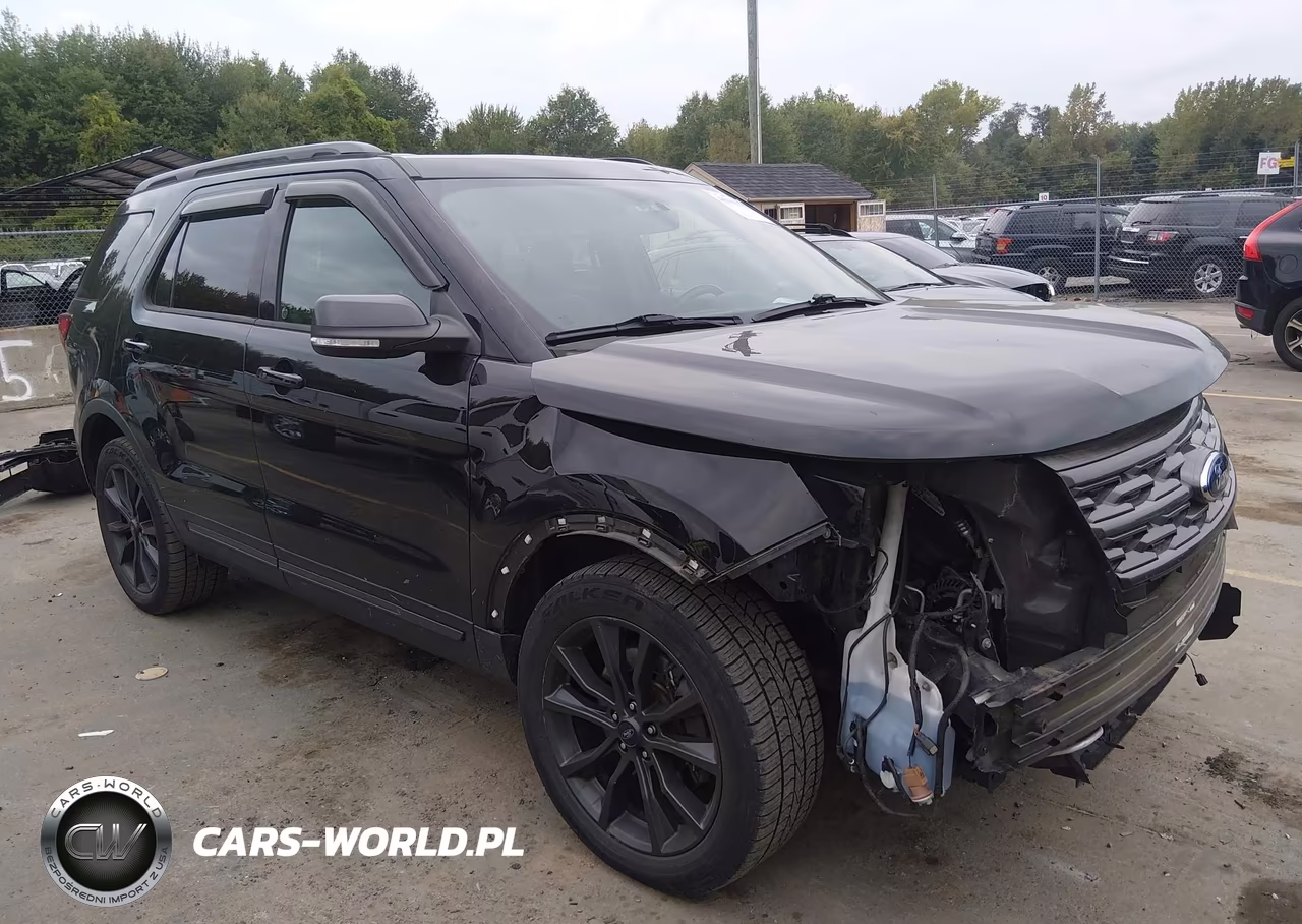 2018 Ford Explorer Xlt VIN:1FM5K8D81JGA50411 - 1