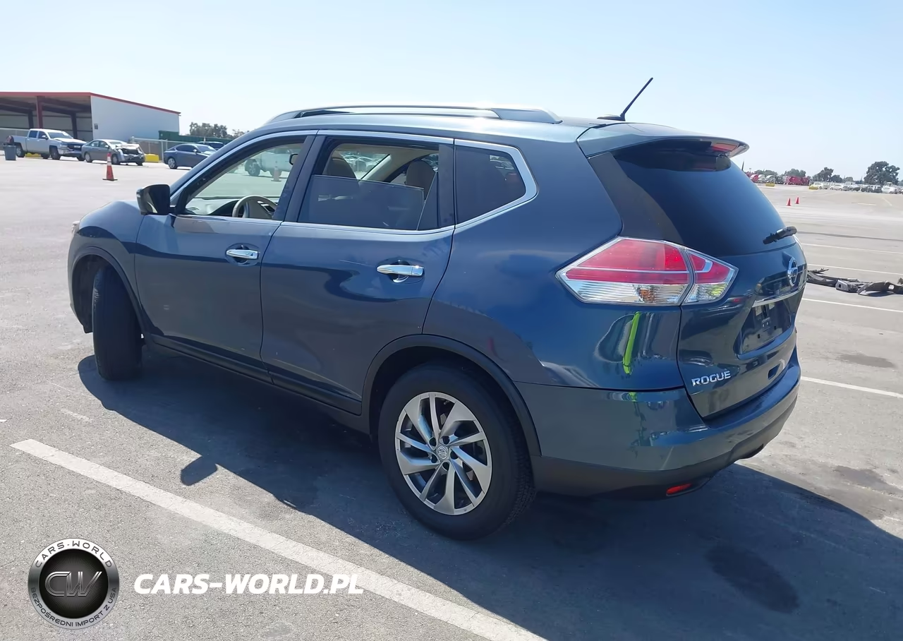 2014 Nissan Rogue S-Sl-Sv VIN:5N1AT2MTXEC771322 - 3