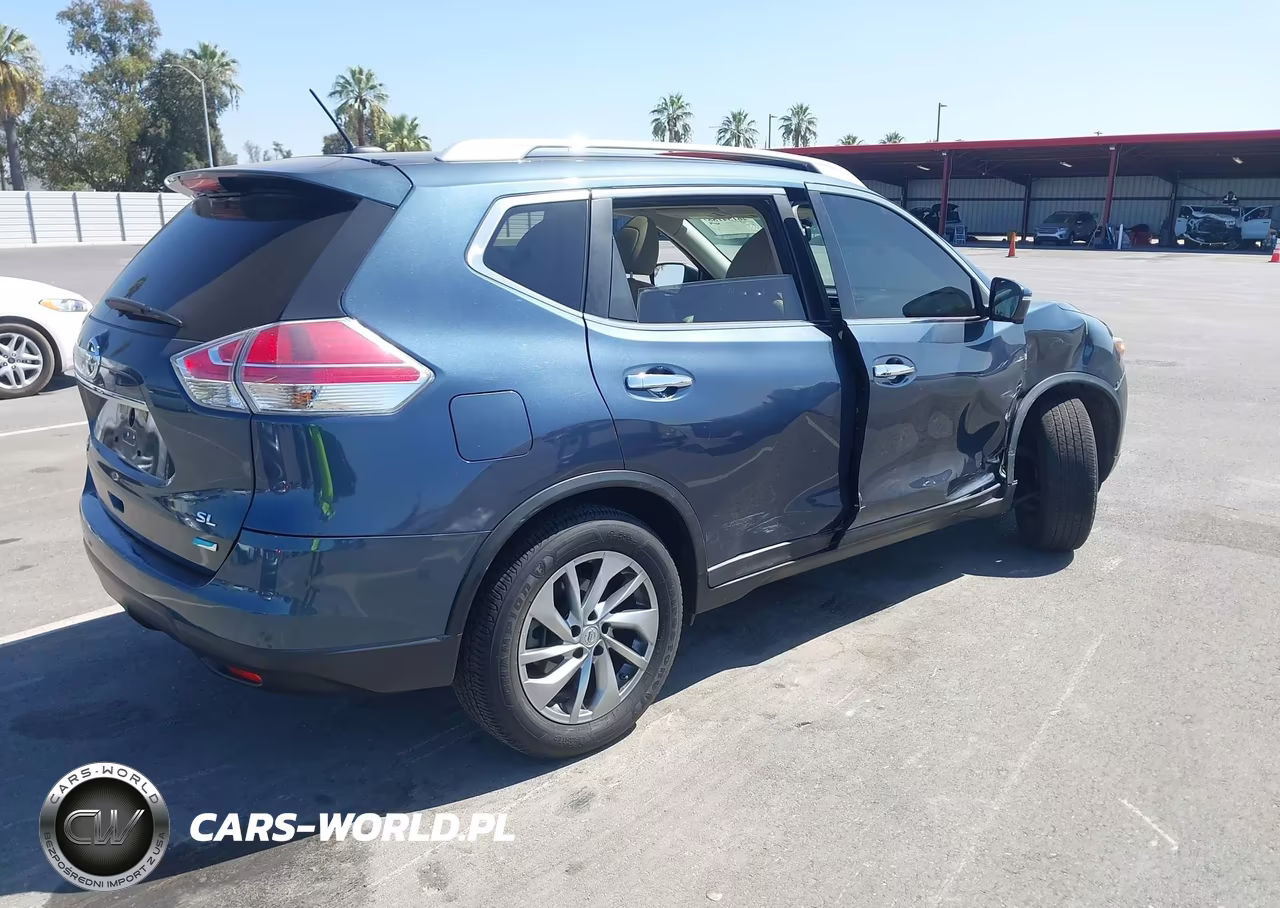 2014 Nissan Rogue S-Sl-Sv VIN:5N1AT2MTXEC771322 - 4