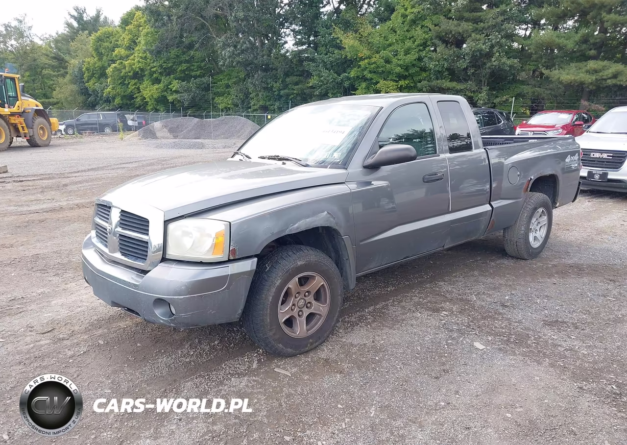 2007 Dodge Dakota Slt VIN:1D7HW42K77S113374 - 2