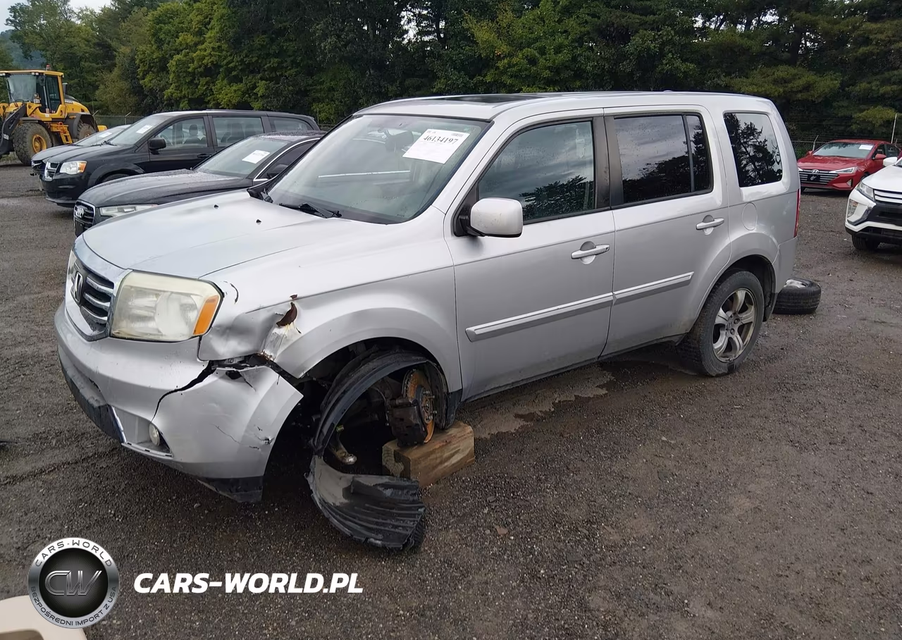 2015 Honda Pilot Ex-L VIN:5FNYF4H52FB008166 - 2