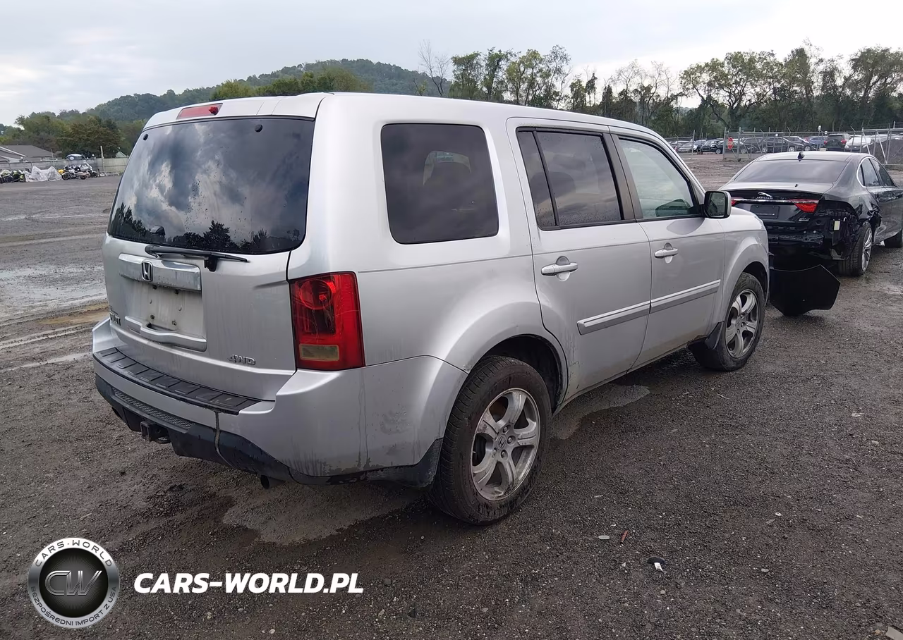 2015 Honda Pilot Ex-L VIN:5FNYF4H52FB008166 - 4