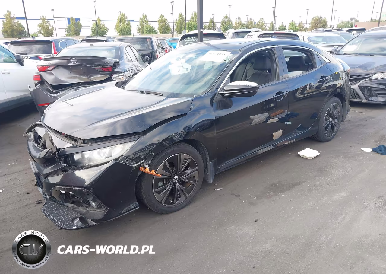 2017 Honda Civic Ex-L VIN:SHHFK7H70HU401378 - 2