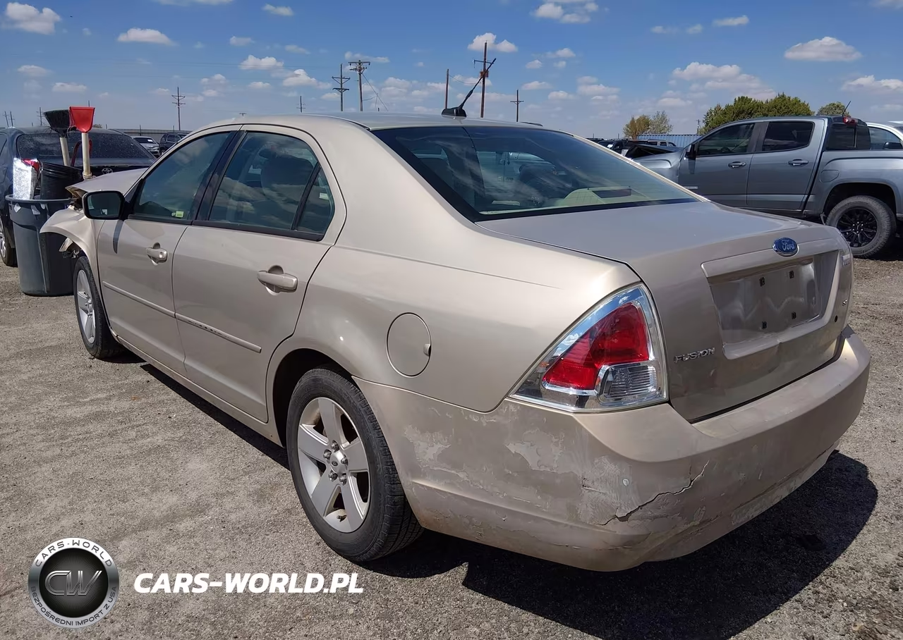 2007 Ford Fusion Se VIN:3FAHP07Z17R244923 - 3