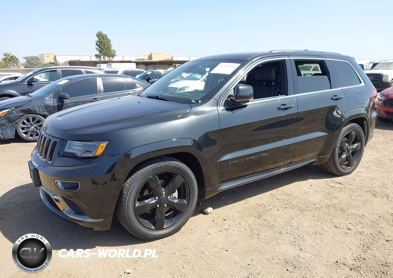 2016 Jeep Grand Cherokee Overland VIN:1C4RJFCG7GC438684 - 2