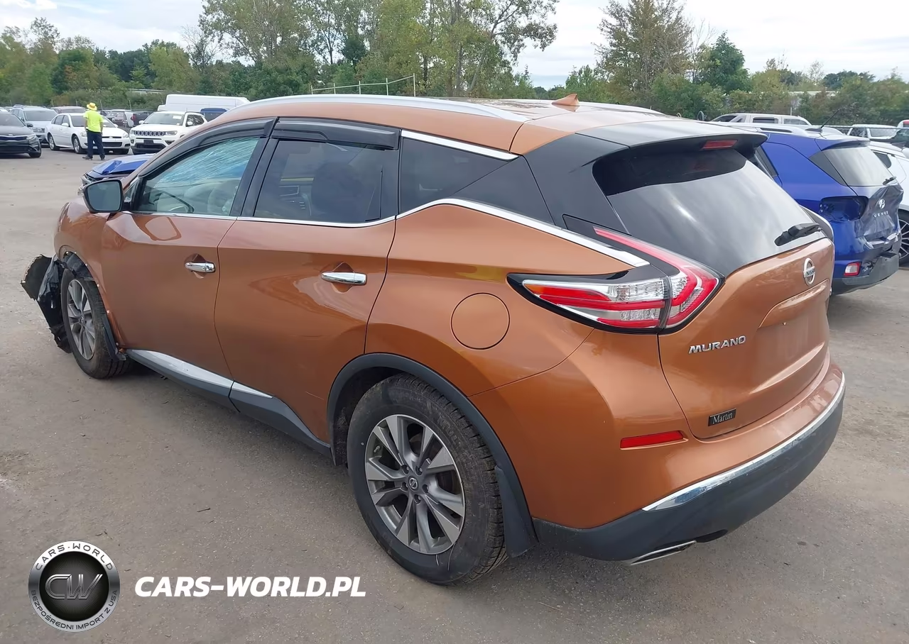 2016 Nissan Murano Sl VIN:5N1AZ2MH3GN139943 - 3