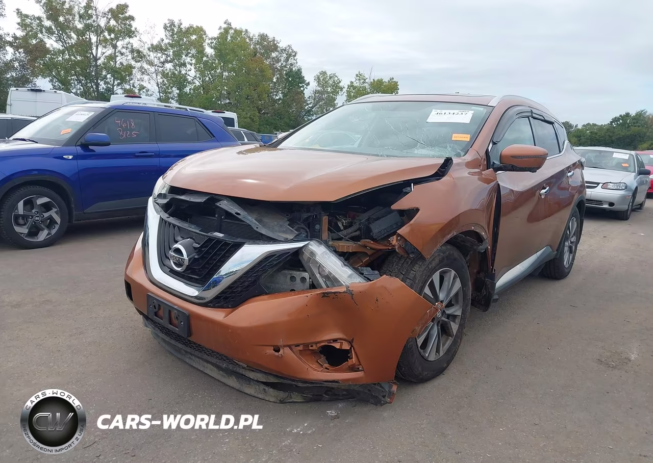 2016 Nissan Murano Sl VIN:5N1AZ2MH3GN139943 - 6