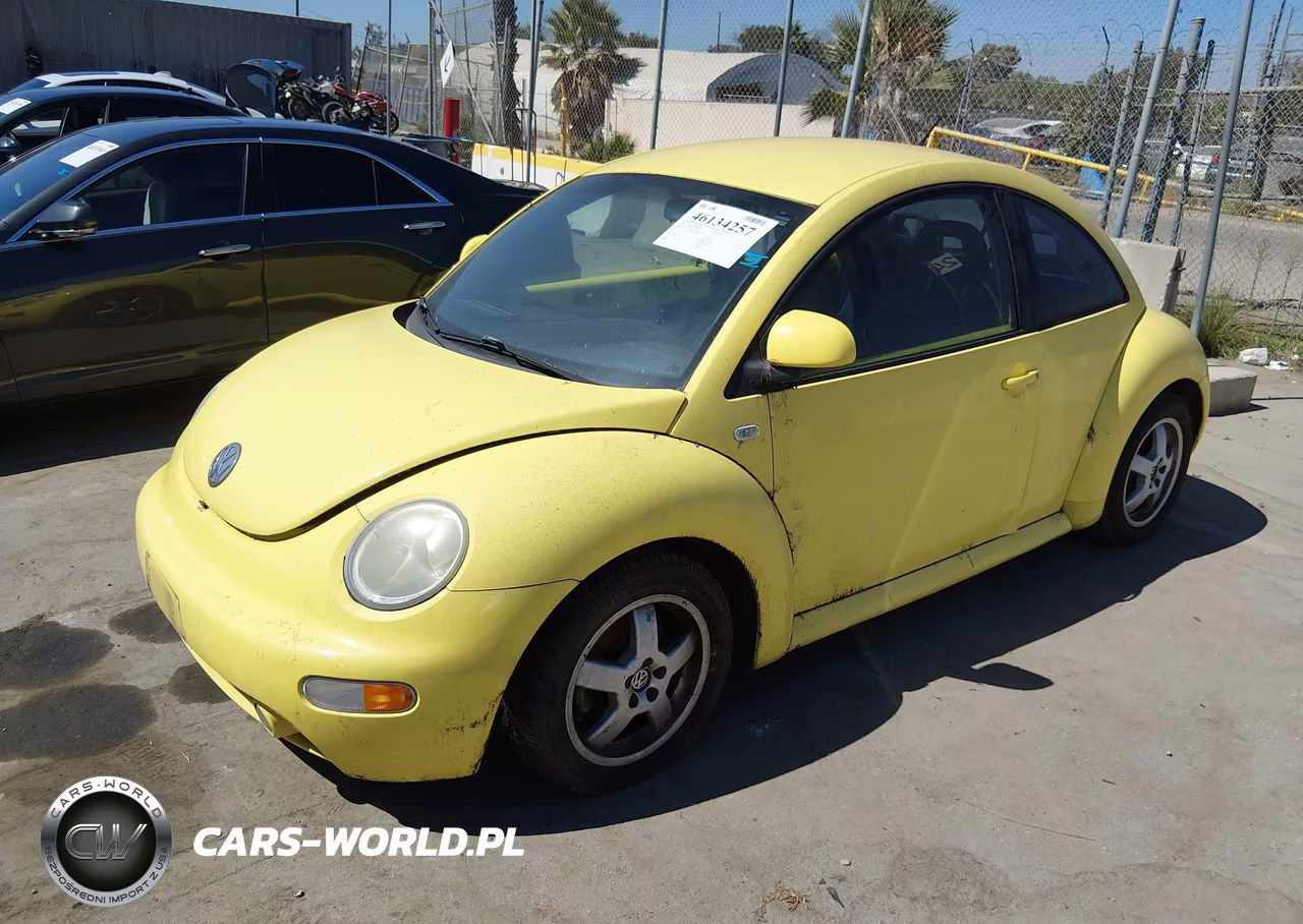 1999 Volkswagen New Beetle Gls VIN:3VWCC21CXXM405456 - 2
