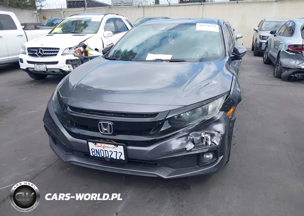 2020 Honda Civic Sport VIN:2HGFC2F84LH504806 - 12