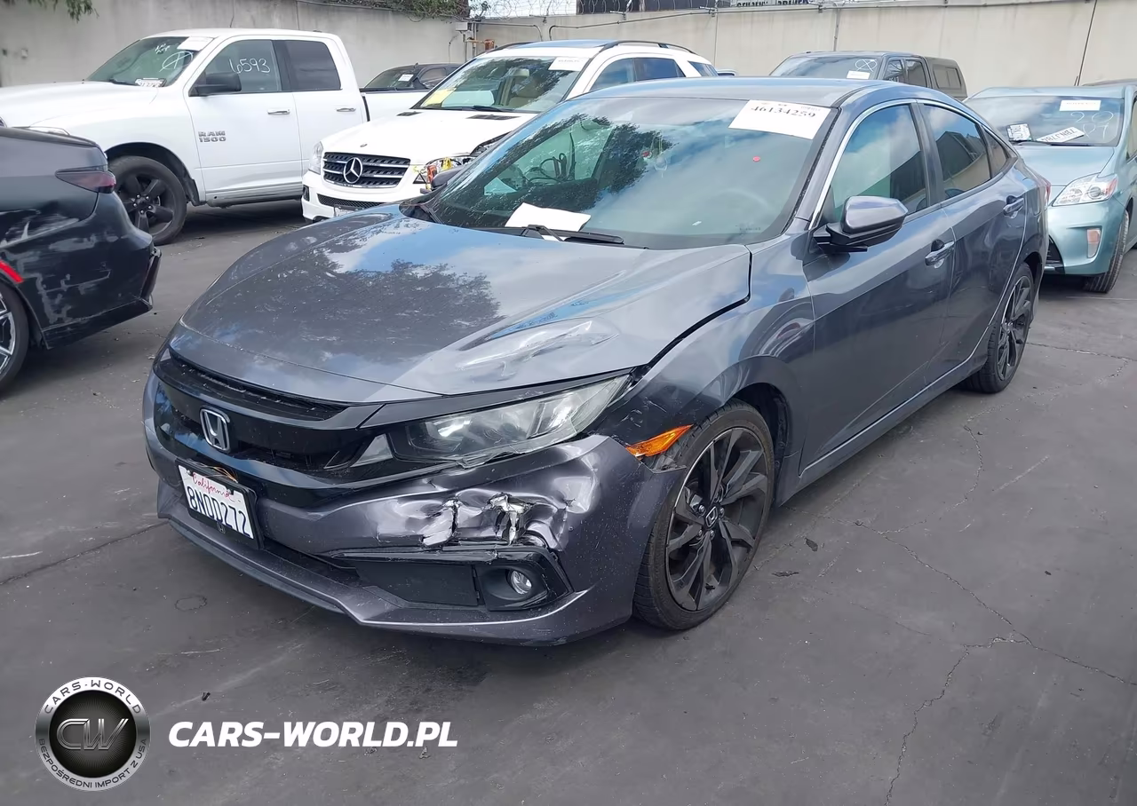 2020 Honda Civic Sport VIN:2HGFC2F84LH504806 - 2