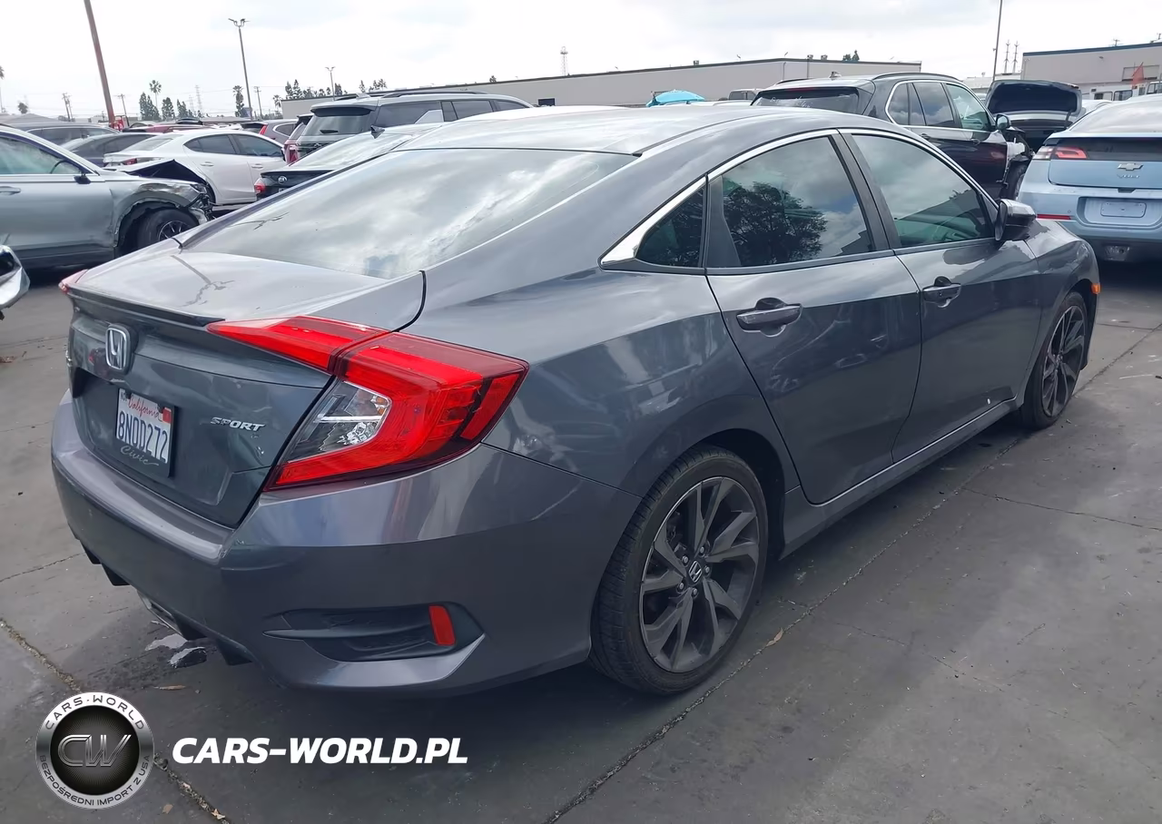 2020 Honda Civic Sport VIN:2HGFC2F84LH504806 - 4