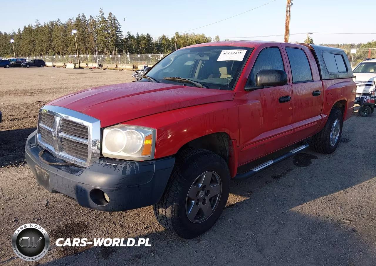 2005 Dodge Dakota Slt VIN:1D7HW48N05S161586 - 2