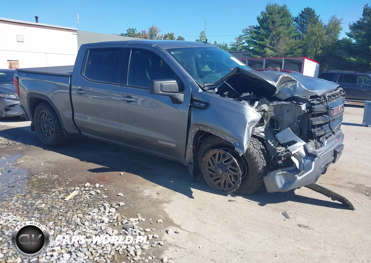 2021 GMC Sierra 1500 4Wd Short Box Elevation