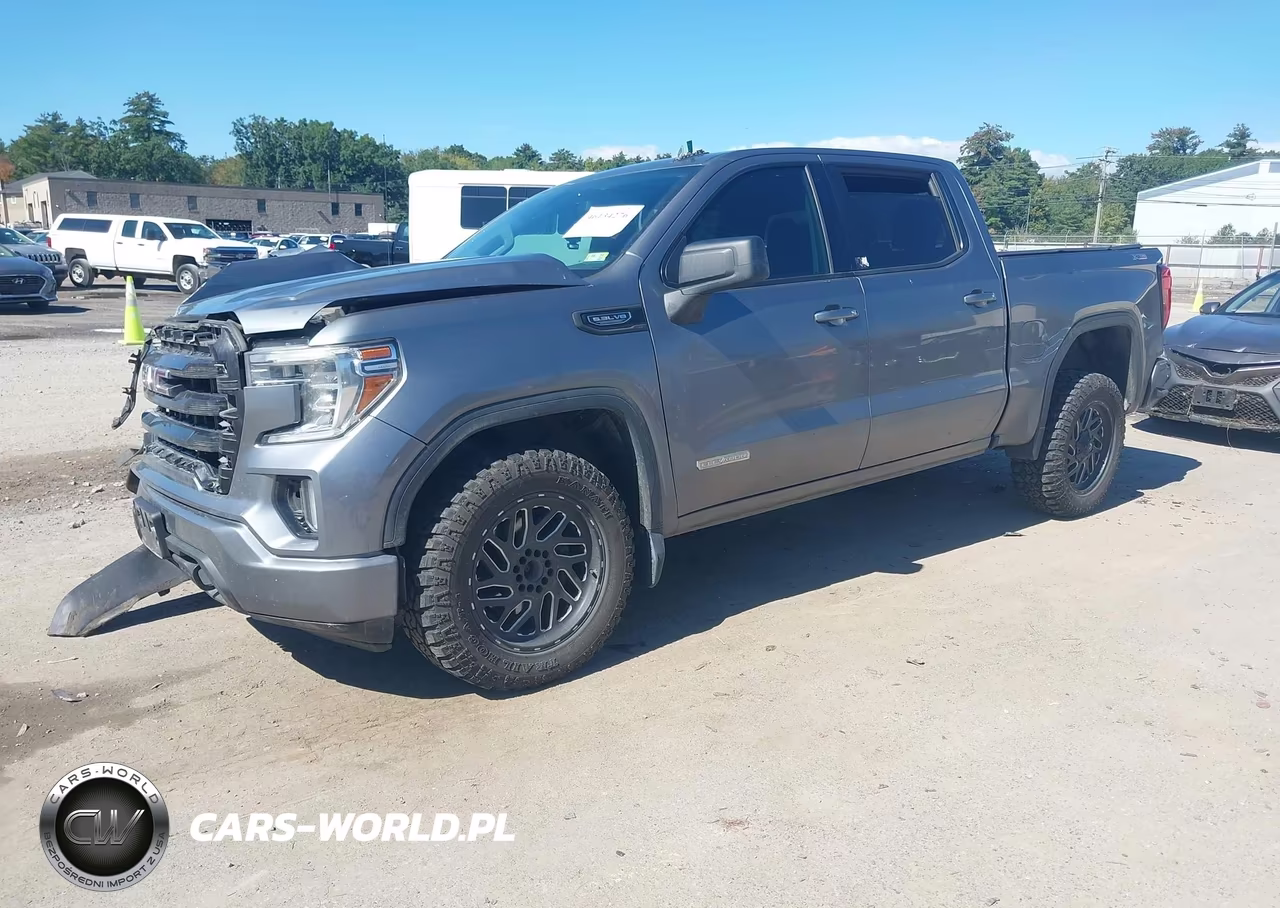 2021 GMC Sierra 1500 4Wd Short Box Elevation VIN:3GTU9CED1MG411350 - 2