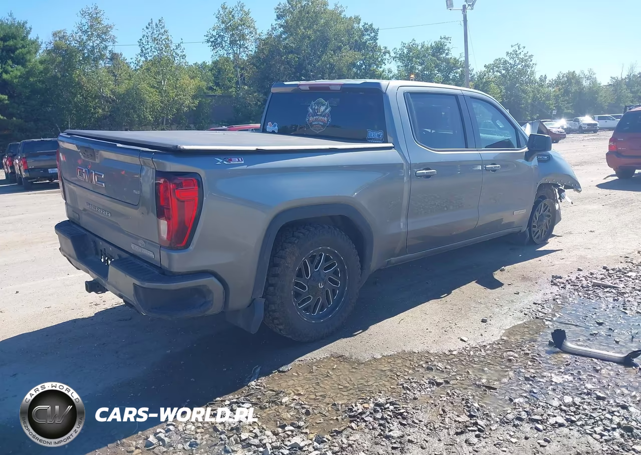 2021 GMC Sierra 1500 4Wd Short Box Elevation VIN:3GTU9CED1MG411350 - 4