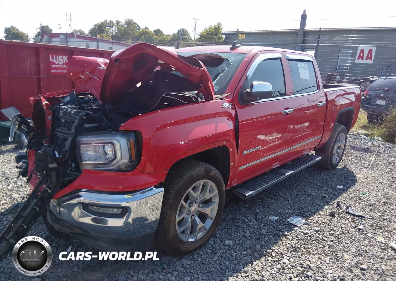 2018 GMC Sierra 1500 Slt VIN:3GTU2NEC7JG406480 - 2
