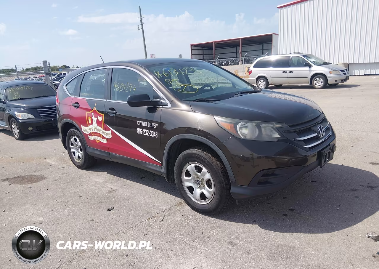2013 Honda Cr-V Lx VIN:5J6RM4H33DL010246 - 1