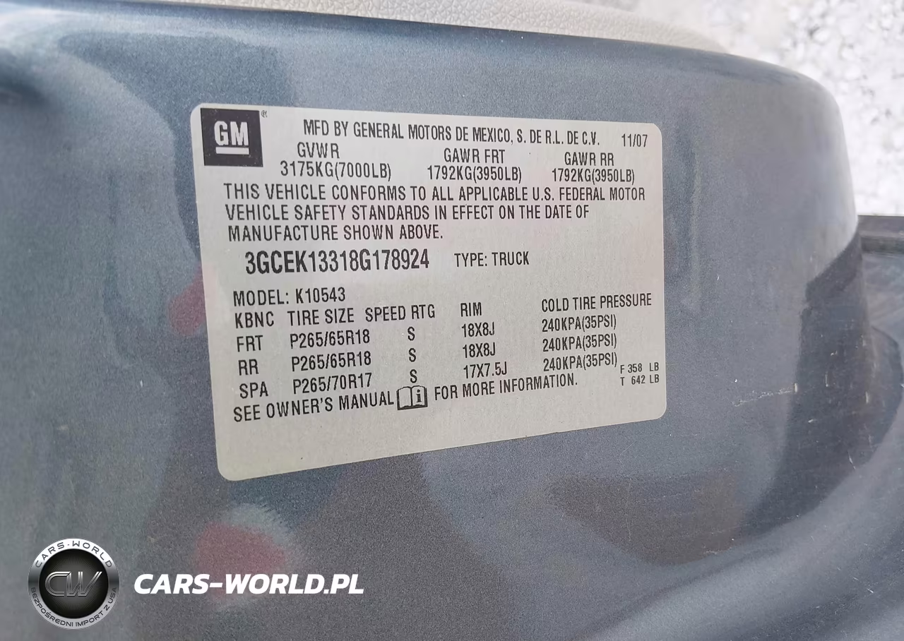 2008 Chevrolet Silverado 1500 Lt1 VIN:3GCEK13318G178924 - 9
