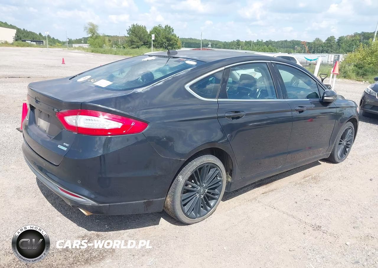 2014 Ford Fusion Se VIN:1FA6P0HD9E5379237 - 4
