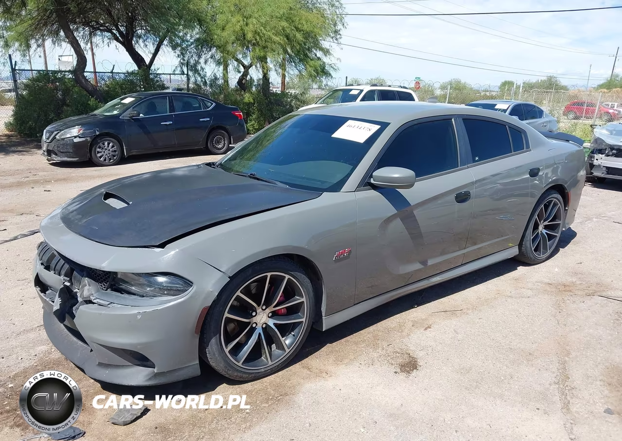 2017 Dodge Charger R-T Scat Pack Rwd VIN:2C3CDXGJ8HH551751 - 2