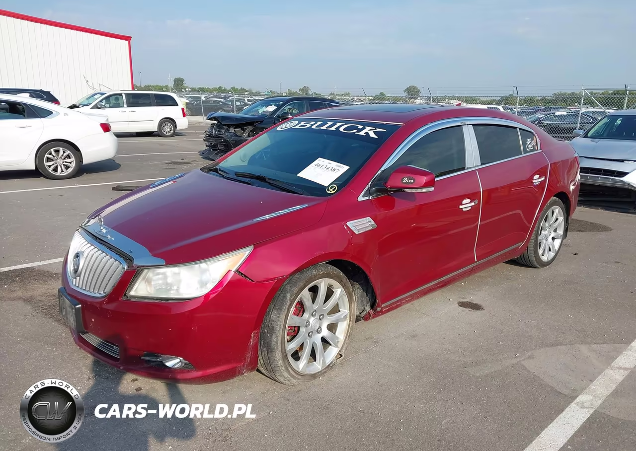 2010 Buick Lacrosse Cxs VIN:1G4GE5EV7AF106876 - 2