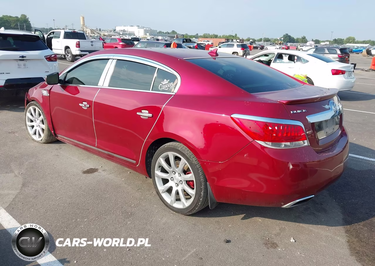 2010 Buick Lacrosse Cxs VIN:1G4GE5EV7AF106876 - 3