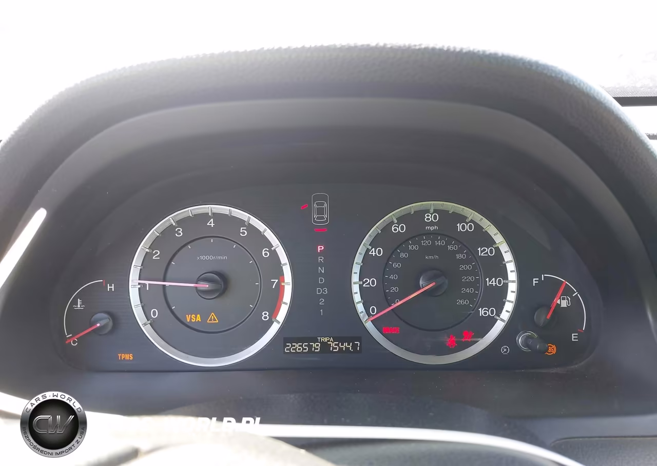 2008 Honda Accord 2.4 Lx VIN:JHMCP26308C017623 - 7
