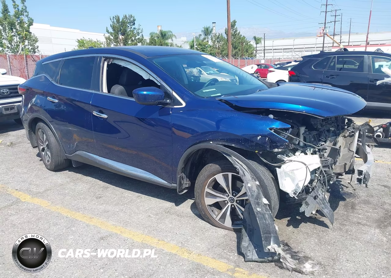 2021 Nissan Murano S Intelligent Awd VIN:5N1AZ2AS6MC119418 - 1