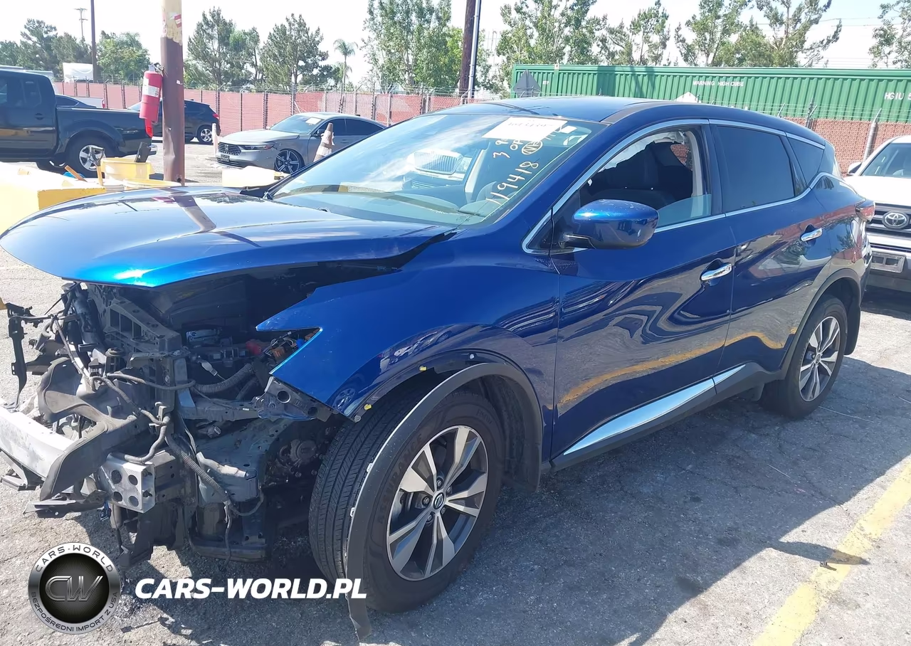 2021 Nissan Murano S Intelligent Awd VIN:5N1AZ2AS6MC119418 - 2