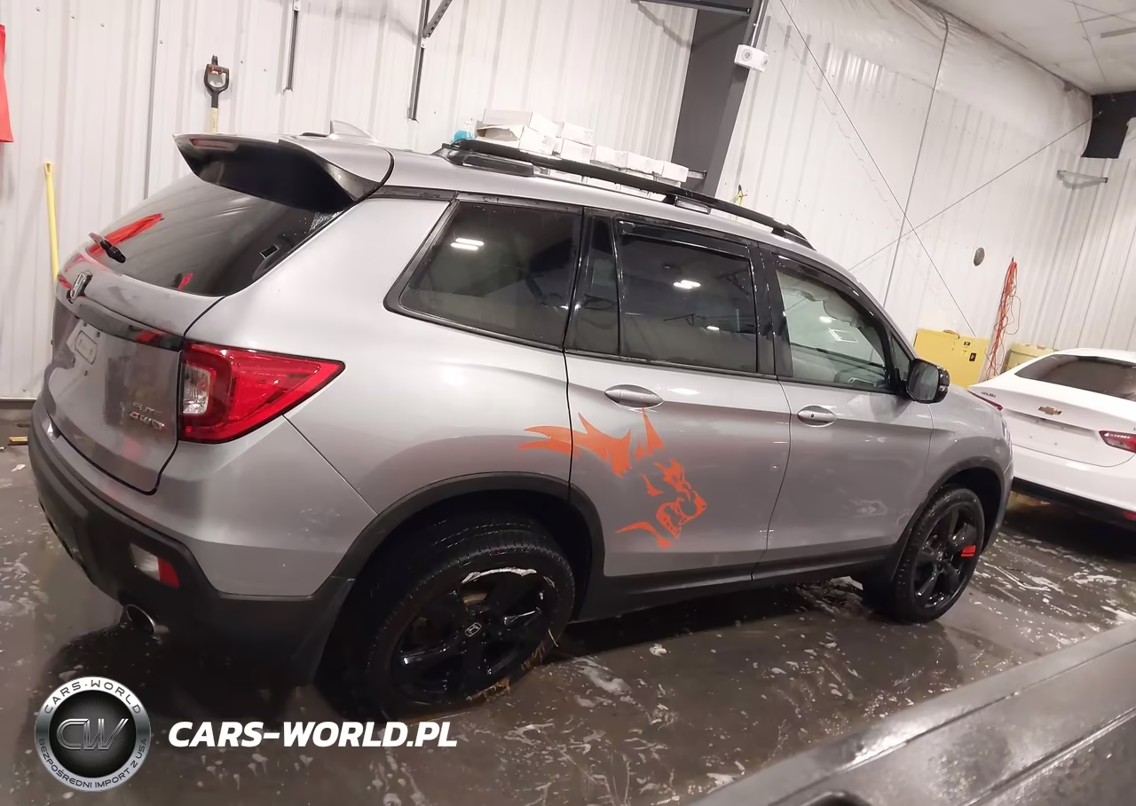 2021 Honda Passport Awd Elite VIN:5FNYF8H01MB040129 - 14