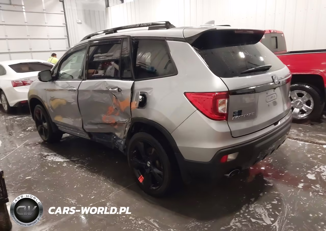 2021 Honda Passport Awd Elite VIN:5FNYF8H01MB040129 - 3