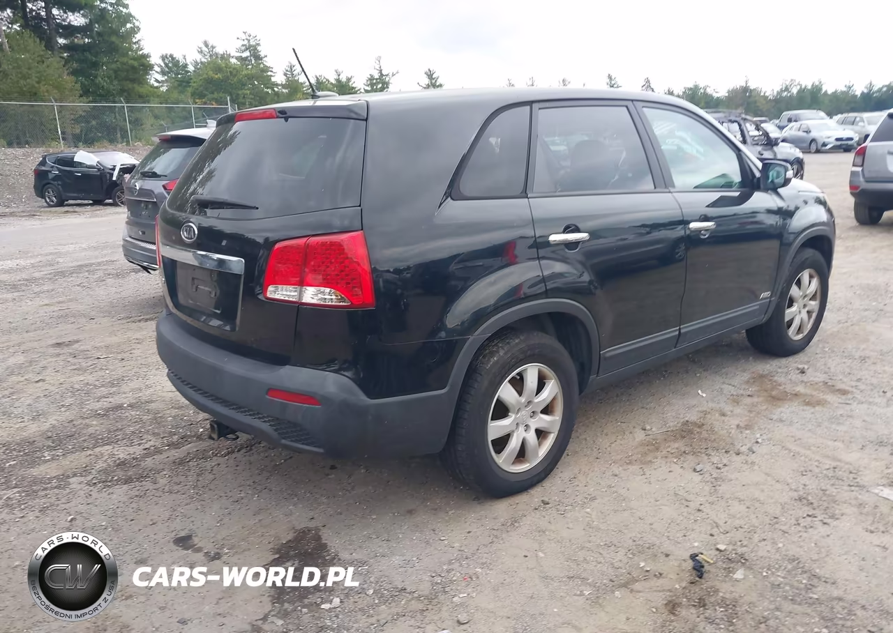 2011 Kia Sorento Lx VIN:5XYKTCA18BG010409 - 4