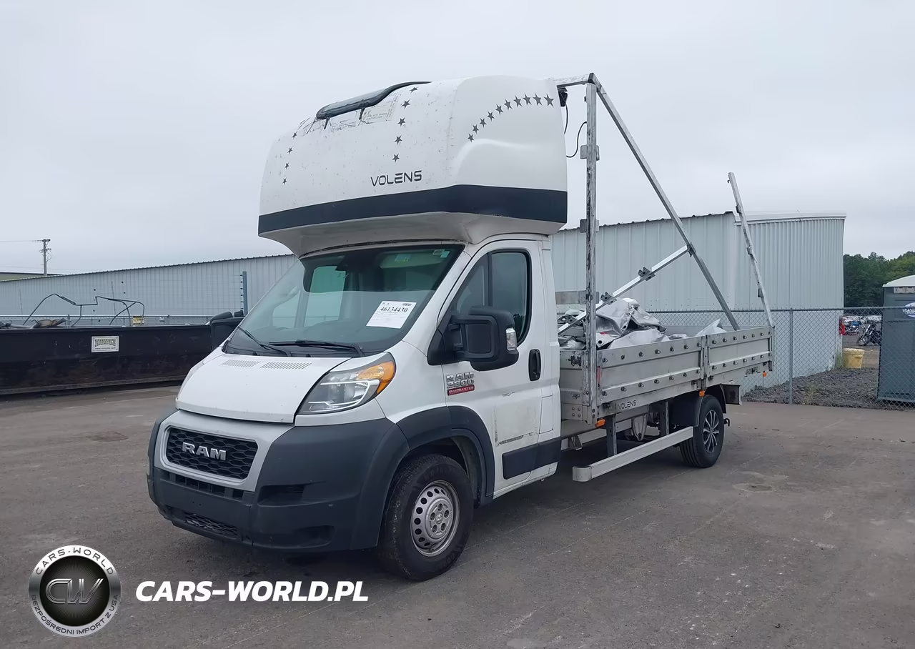 2022 Ram Promaster 3500 Cutaway Low Roof VIN:3C7WRVLG2NE127503 - 2
