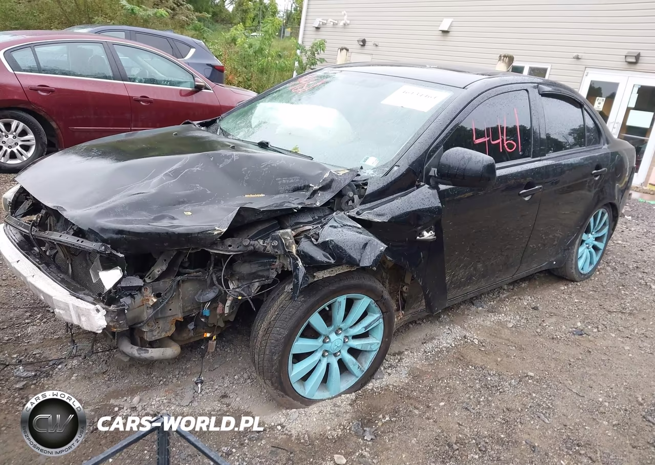 2010 Mitsubishi Lancer Es VIN:JA32U2FU6AU000628 - 2