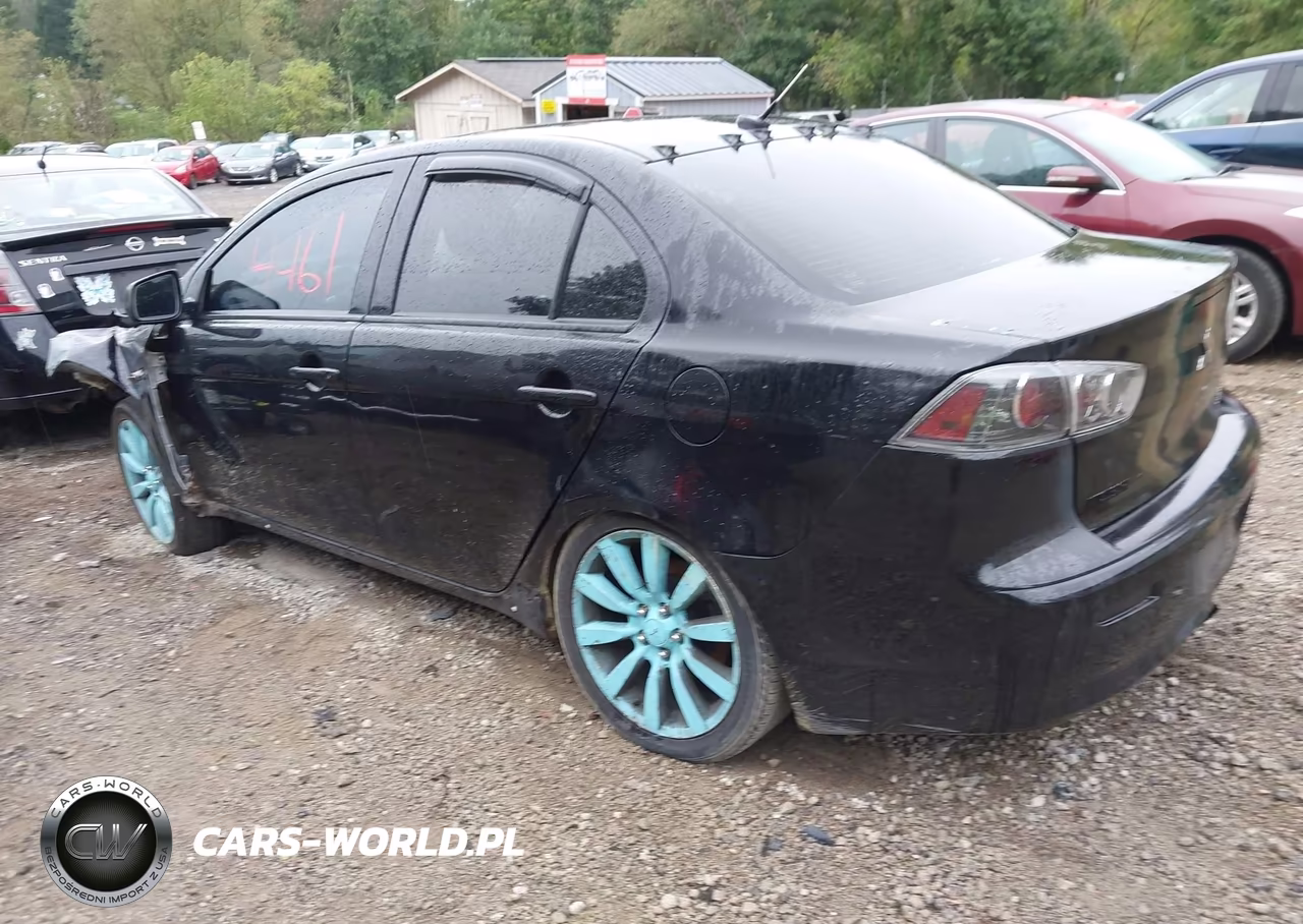 2010 Mitsubishi Lancer Es VIN:JA32U2FU6AU000628 - 3