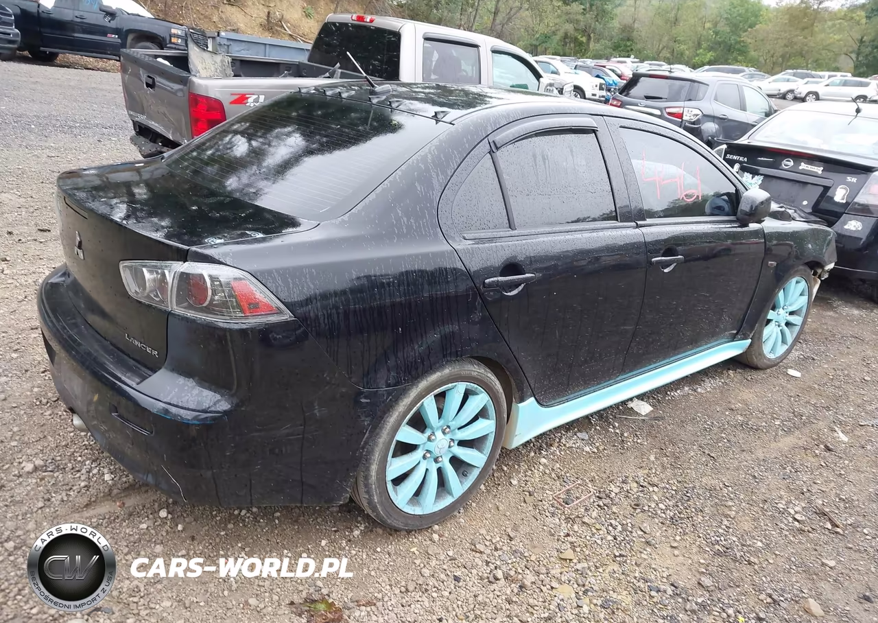 2010 Mitsubishi Lancer Es VIN:JA32U2FU6AU000628 - 4