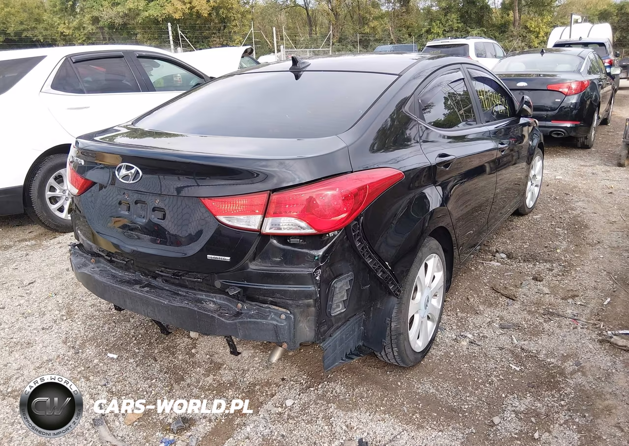 2011 Hyundai Elantra Limited (Ulsan Plant) VIN:KMHDH4AE6BU121313 - 4