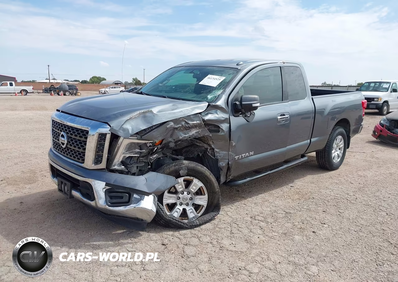 2017 Nissan Titan Sv VIN:1N6AA1C72HN558282 - 2