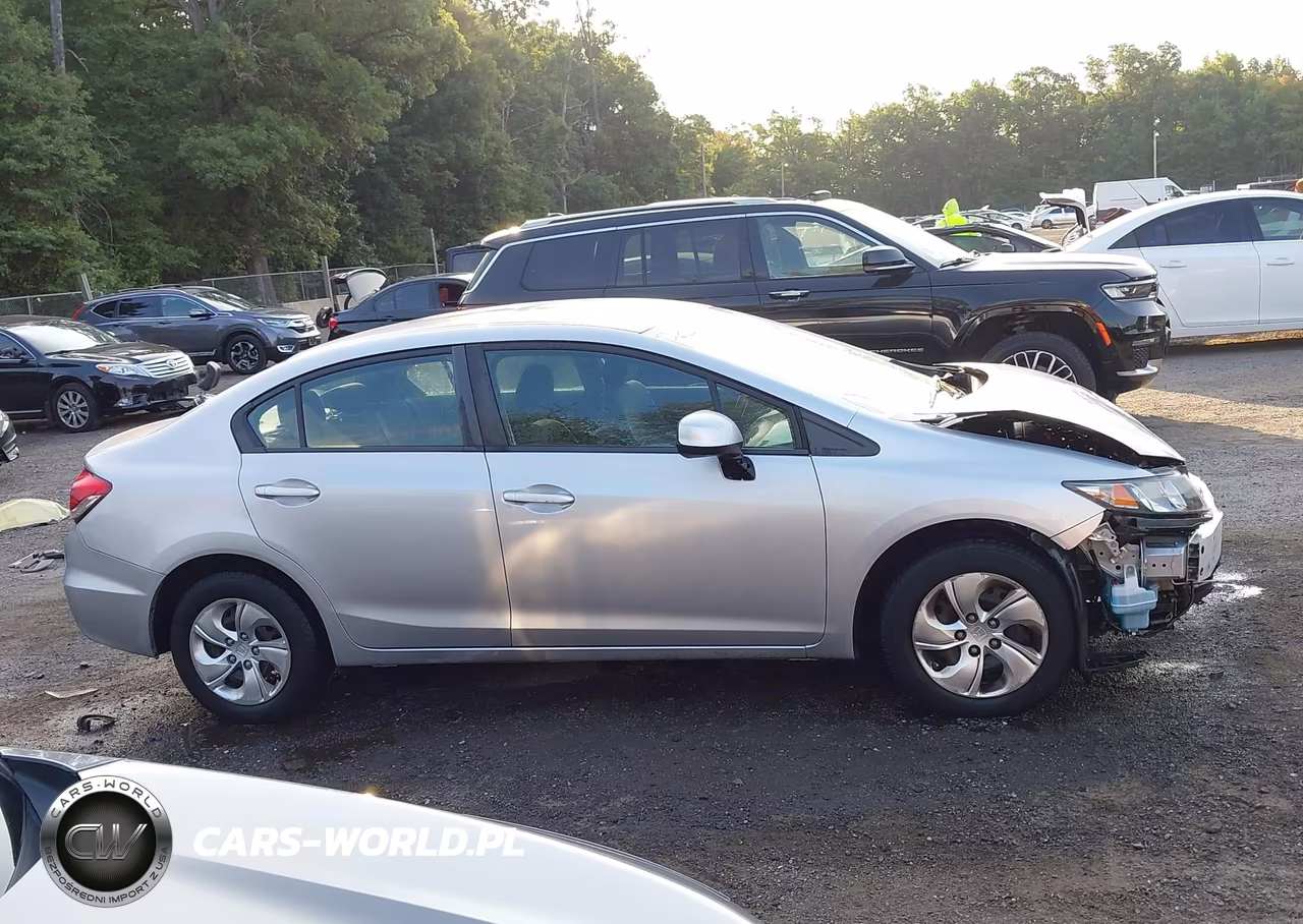 2013 Honda Civic Lx VIN:19XFB2F5XDE266819 - 14