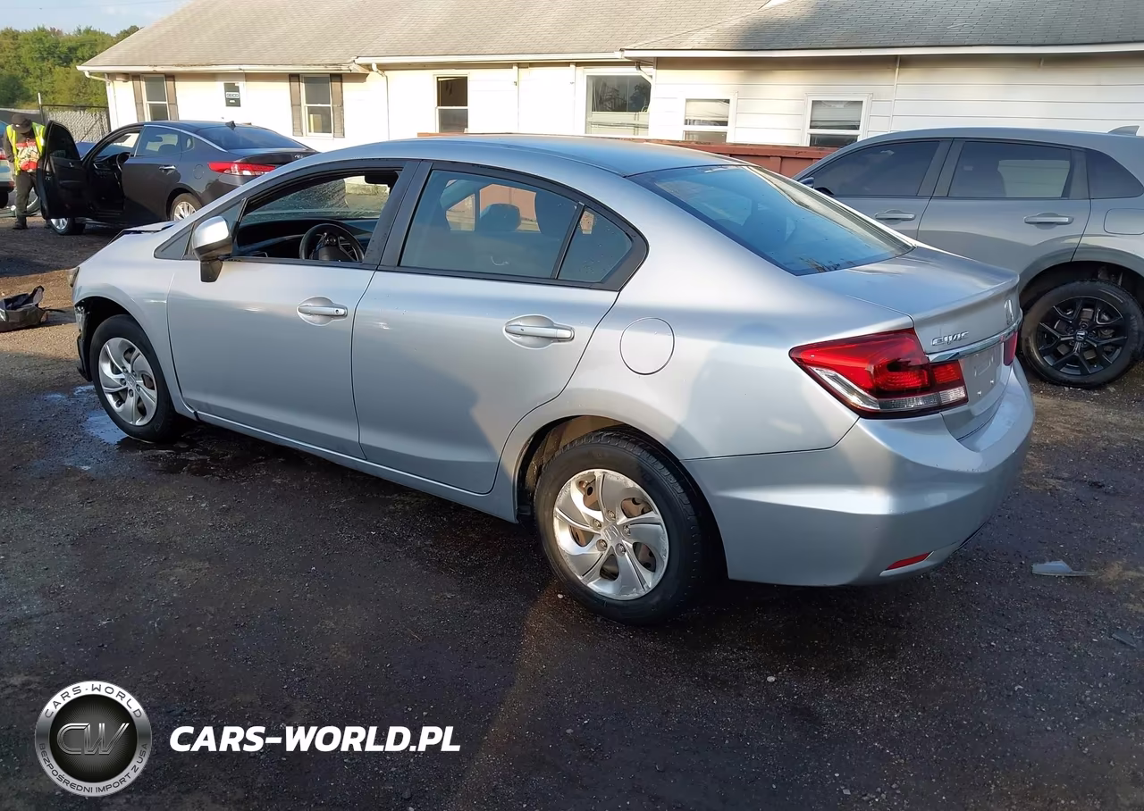 2013 Honda Civic Lx VIN:19XFB2F5XDE266819 - 3