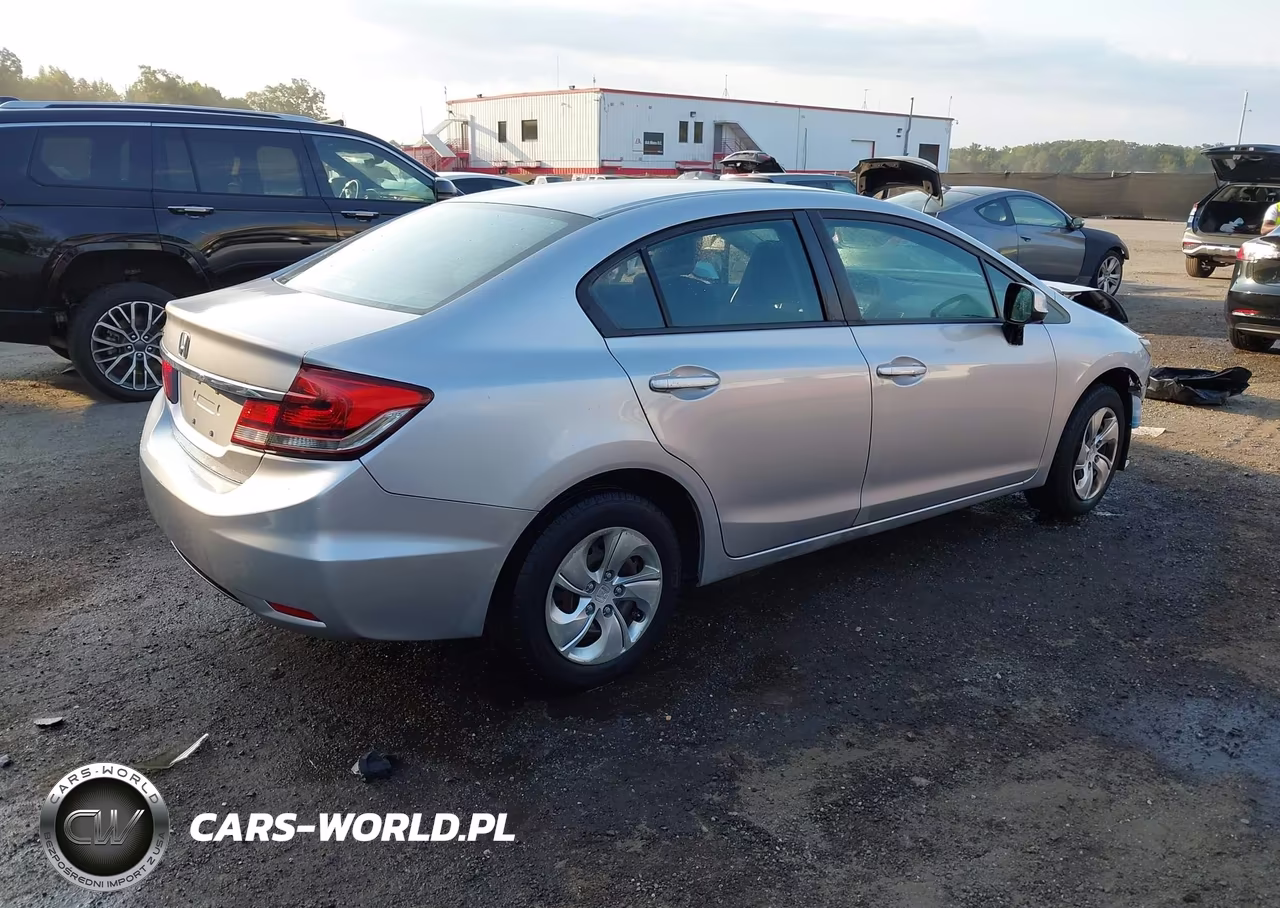 2013 Honda Civic Lx VIN:19XFB2F5XDE266819 - 4