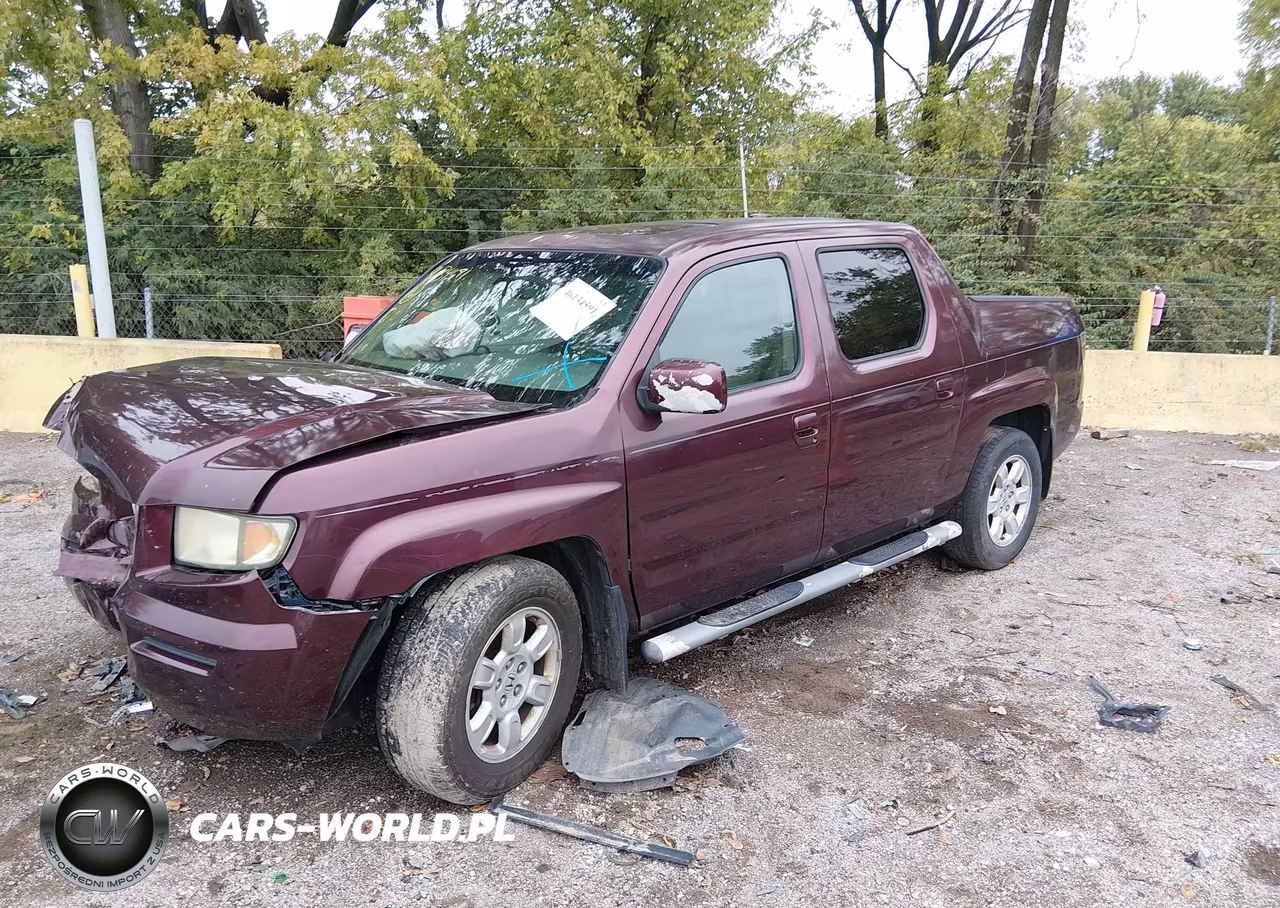 2007 Honda Ridgeline Rtl VIN:2HJYK16557H540984 - 2