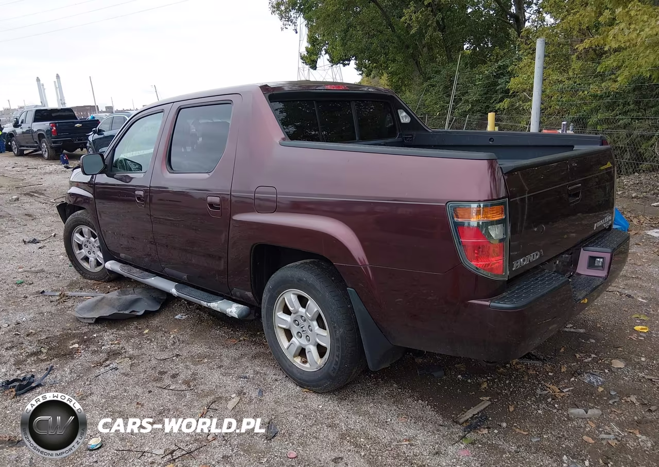 2007 Honda Ridgeline Rtl VIN:2HJYK16557H540984 - 3