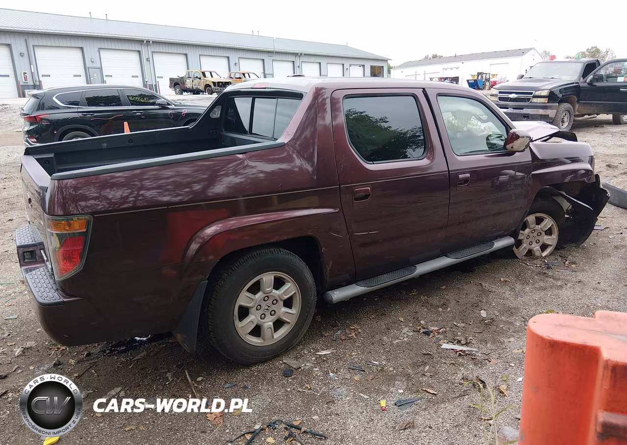 2007 Honda Ridgeline Rtl VIN:2HJYK16557H540984 - 4