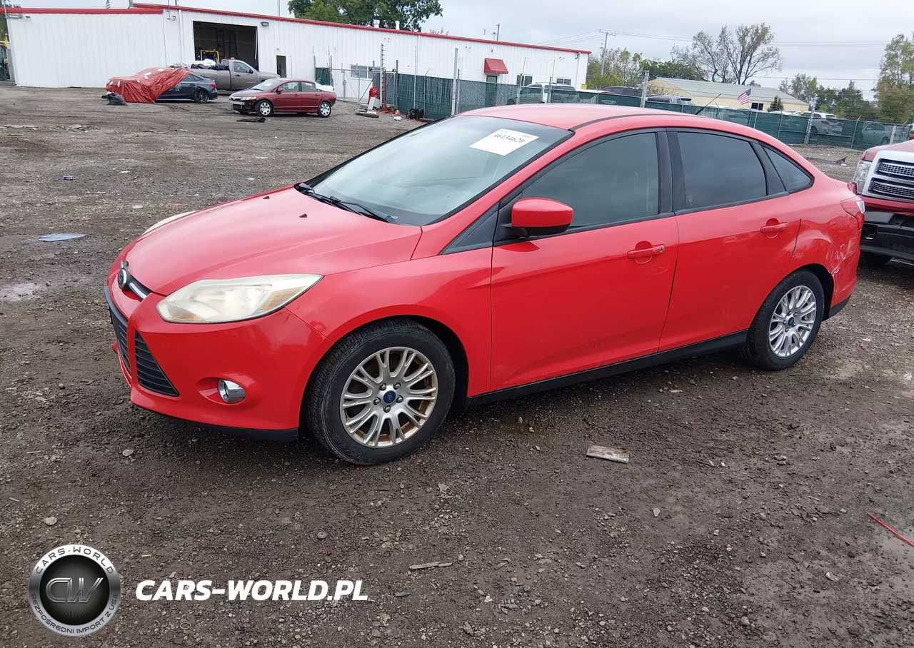2012 Ford Focus Se VIN:1FAHP3F24CL107733 - 2
