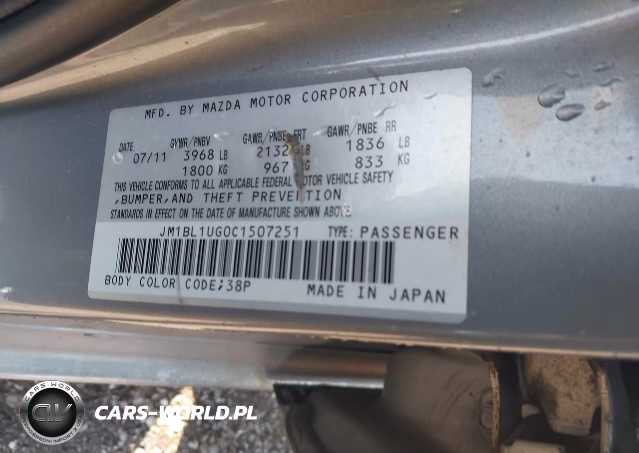 2012 Mazda Mazda3 I Sport VIN:JM1BL1UG0C1507251 - 9