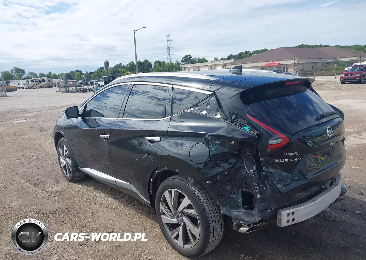2021 Nissan Murano Sl Fwd VIN:5N1AZ2CJ0MC131276 - 3