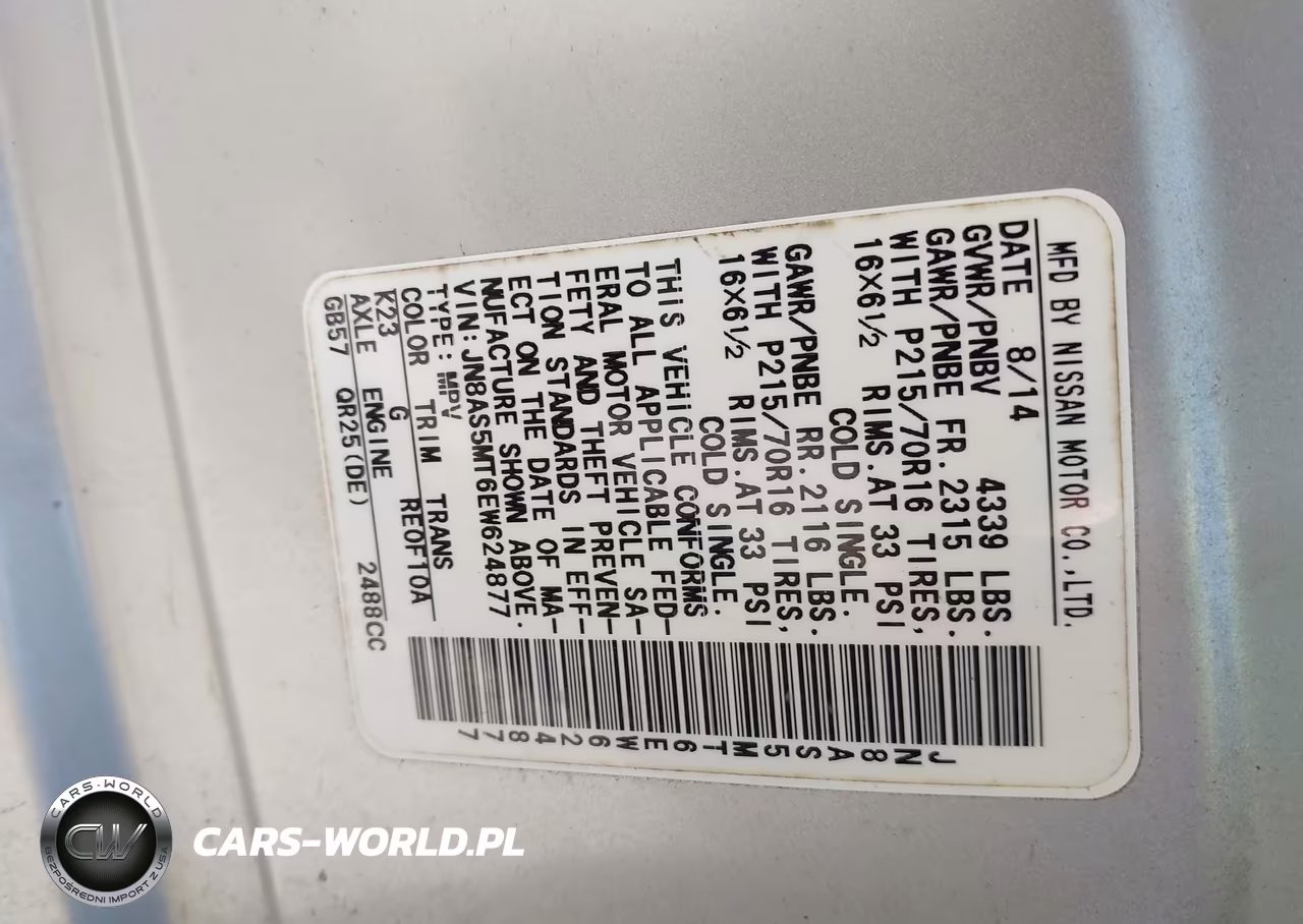 2014 Nissan Rogue Select S VIN:JN8AS5MT6EW624877 - 9