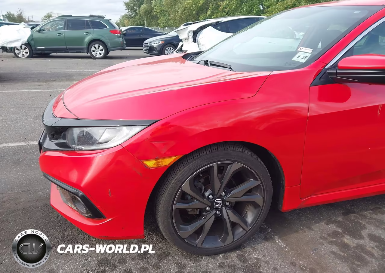 2020 Honda Civic Sport VIN:2HGFC2F85LH578638 - 17